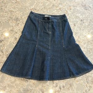 Black House/White Market denim flared short, size 2